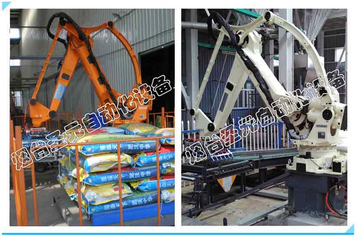 四軸機(jī)器人碼(mǎ)垛機圖