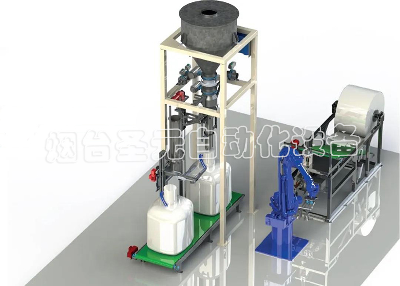 全自動噸袋包裝機(圖2) 全自動噸袋包裝機圖2